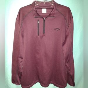 2 Callaway Quarter-Zip Pullovers
